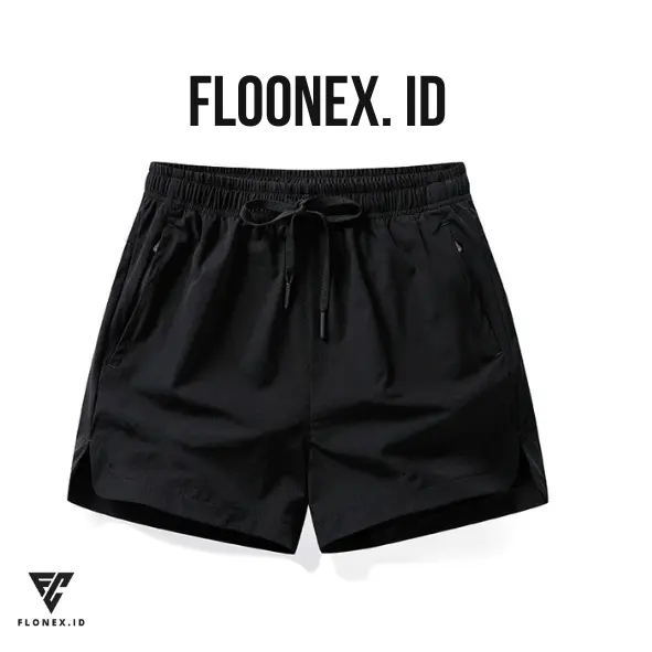 FLOONEX.ID Celana Pendek Pria Olahraga Lari Running Gym Model Terbaru 2