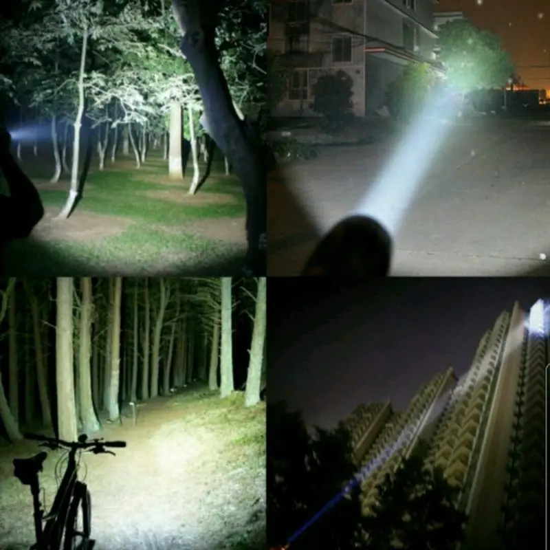 Promo Senter LED Fullset 8000Lumens XML-T6 Super Terang / Senter Camping / Senter Cas Jarak Jauh Wajib Punya Baterai Charger 2