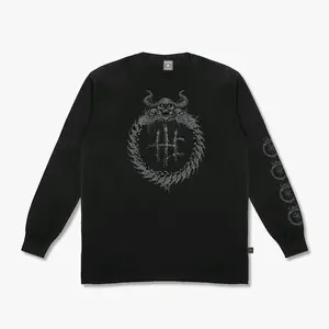 Hellfrog Tshirt Longsleeve Googh Black Tees