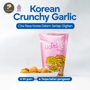Korean Crunchy Garlic Palmer Bakery 80 gram