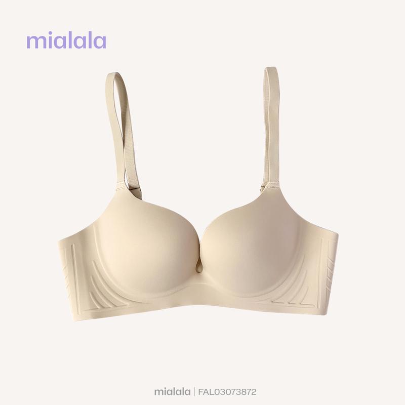  Mialala Áo ngực su không gọng đệm 2,5cm nâng đẩy êm ái Mialala 3872 FAL03073872 chất liệu su mềm mát thiết kế trendy và ôm form tạo khuôn ngực quyến rũ 