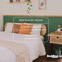 Gambar Bedding Depo - Bed Runner Hotel `Akane` - AKANE PINE, 45x240cm dari Bedding Depo Official Shop Kab. Sleman 2 Tokopedia