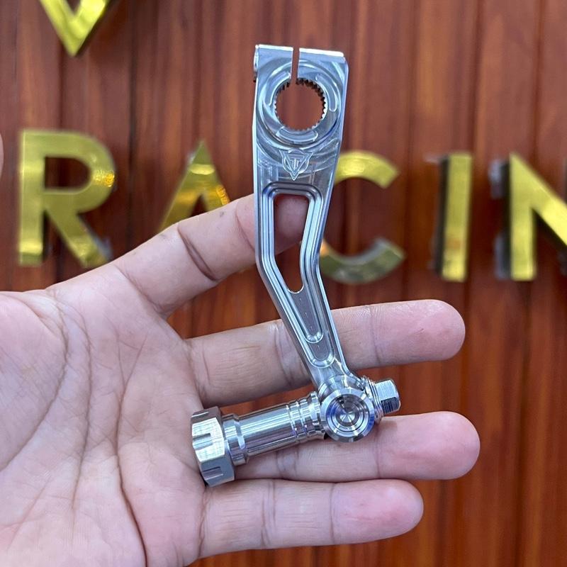 { CNC 3D } Càng Thắng CNC Nguyên Khối 2 Mặt inox304 Lắp Được Cho Xe Tay Ga Và Xe Số