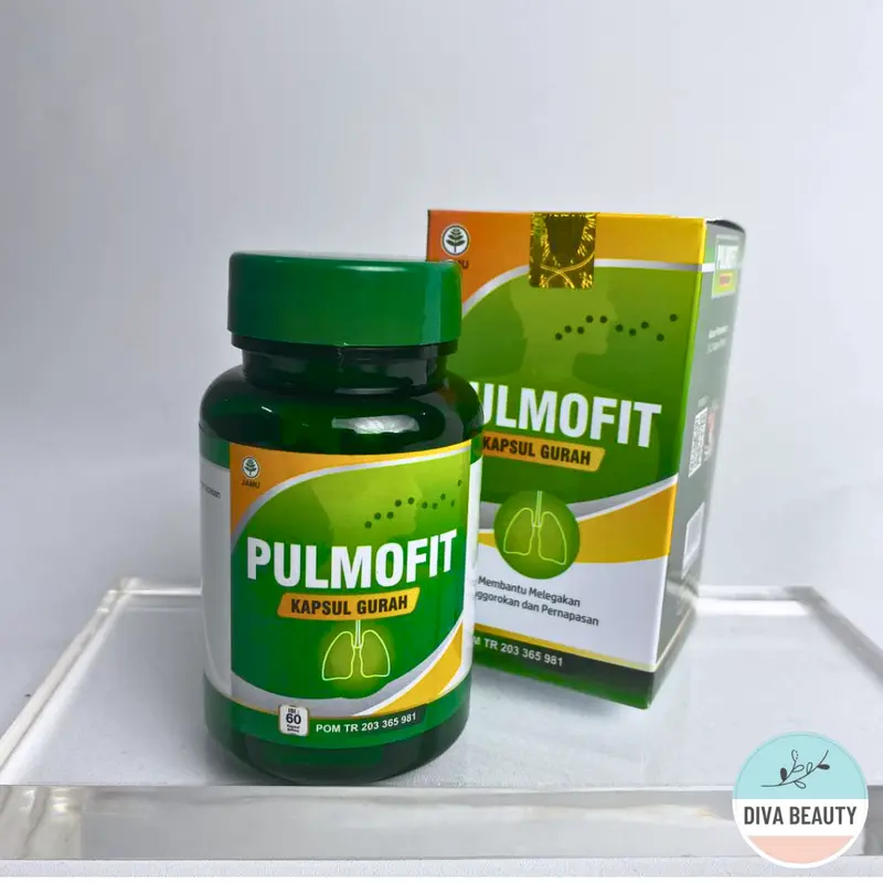 Pulmofit Kapsul Gurah Pulmofit 60 Kapsul Membantu Menjaga Masalah Pernafasan Dan Batuk 1