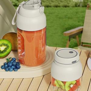 [Strict Selection] Cross-Border Ton Cup Juicer Cup Rechargeable Mini Electric Portable Juicer Multi-Functional Household