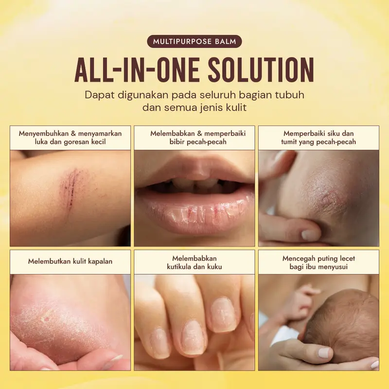 Buttered Lanosalve Multipurpose Balm Scented (Varian) Solusi Kulit Kering Pecah Pecah Salep Multifungsi with Lanolin 2