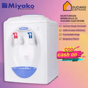 [COD READY] MIYAKO DISPENSER 2 IN 1 WD189 H / WD 189 H / WD-189 H (NORMAL AND HOT) GARANSI RESMI