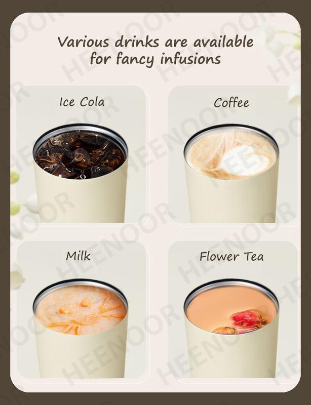 Heenoor Tumbler Termos Teh & Coffee Natal/X-Mas/Christmass/Pop Mart The Monsters Labubu Limited Edition Lily of the Valley Aesthetic Hot&Cold 550ML Stainless Steel SUS 316 | HN-2012/2038/8159/8157 5