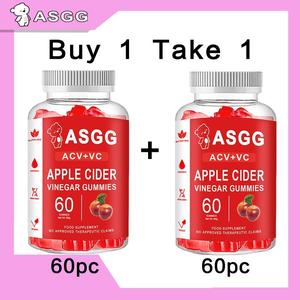【Beli Satu Percuma Satu】ASGG 60 Gummies Apple Flavor Mudah Alih Untuk Dimakan