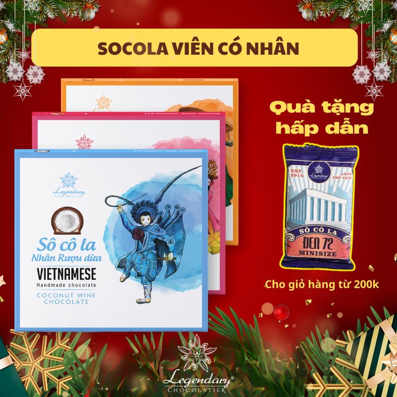  Socola viên có nhân trái cây và hạt - Quà tặng người thân ý nghĩa ăn vặt ngon - Zoom Legendary 