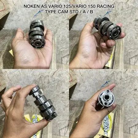 NOKEN AS CHAMSHAFT VARIO 125/ VARIO 150 KOMPETESI - BOYRENK RACING 3