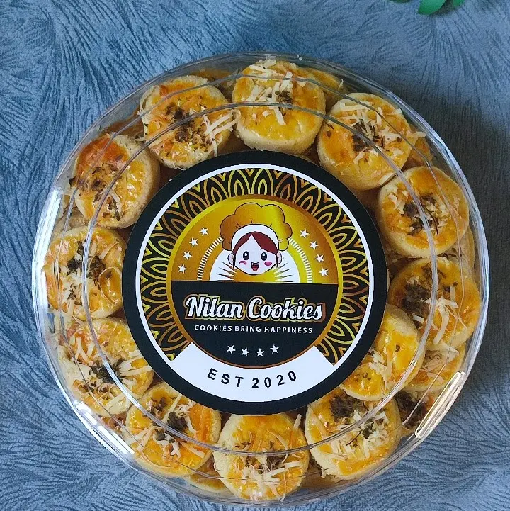 GARLIC CHEESE COOKIES - NILAN COOKIES Camilan Putih Asin Food Snack Cemilan