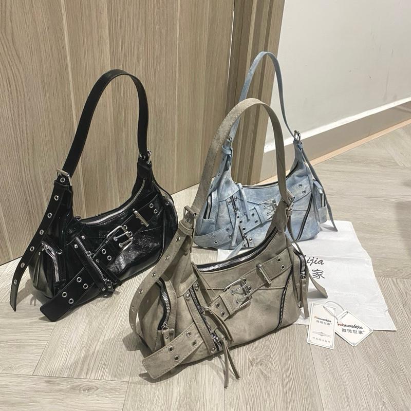  Hãng QCCC  Túi Xách LUNA STORE size 28cm bản đai chéo túi hộp phong cách cá tính y2k đeo vai đeo chéo - Bag 