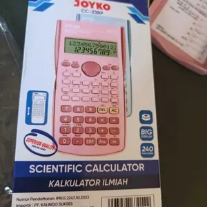 Scientific Calculator Kalkulator Ilmiah Joyko CC-23BP 240 Functions