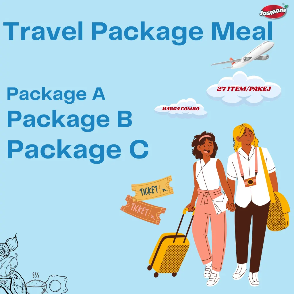 SET TRAVEL PACKAGE MEAL - SENANG DAN MUDAH UNTUK DIBAWA, FOODWARMER, READY TO EAT