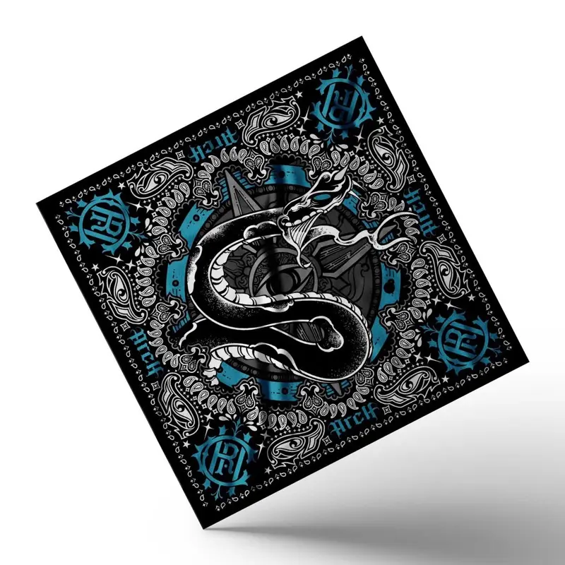 Arch Apparel - Slayer / Bandana / Scarft / Syal / Skena / Streetwear / Fashion / Music / Rock / Punk / Oldschool / Batik / Paisley Aksesoris