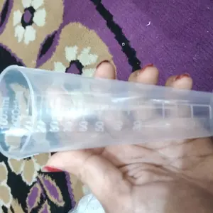 Gelas Ukur 100 ML Plastic Jigger Takaran Gula Minuman Tea Coffe Adonan Kue Transparan Cup Measuring Model Kerucut