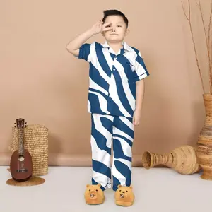 Baju Tidur Anak Laki-Laki Lengan Pendek Celana Panjang