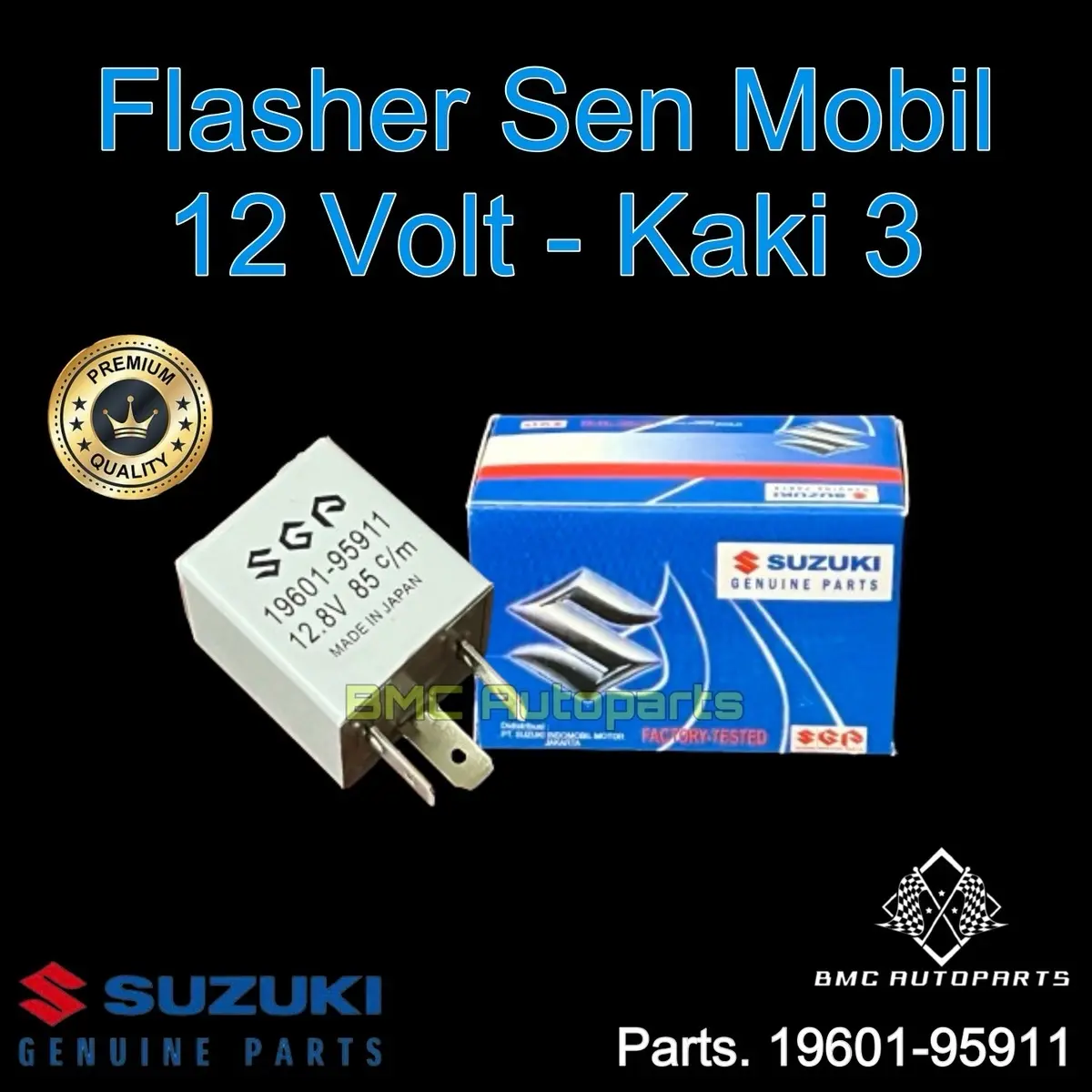 Flasher Otomatis Sen Mobil Suzuki Carry Futura T120SS 12 Volt Kaki 3 - Flaser / Relay Sen 12V