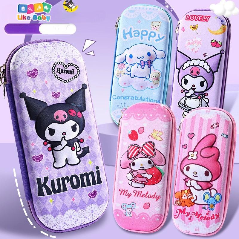 Hộp bút học sinh cho bé trai bé gái in hình nhân vật hoạt hình chống thấm nước PK254