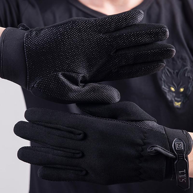 Product Introduction of 1 Pair Outdoor Sports Cycling Non-slip Full Finger Gloves 11