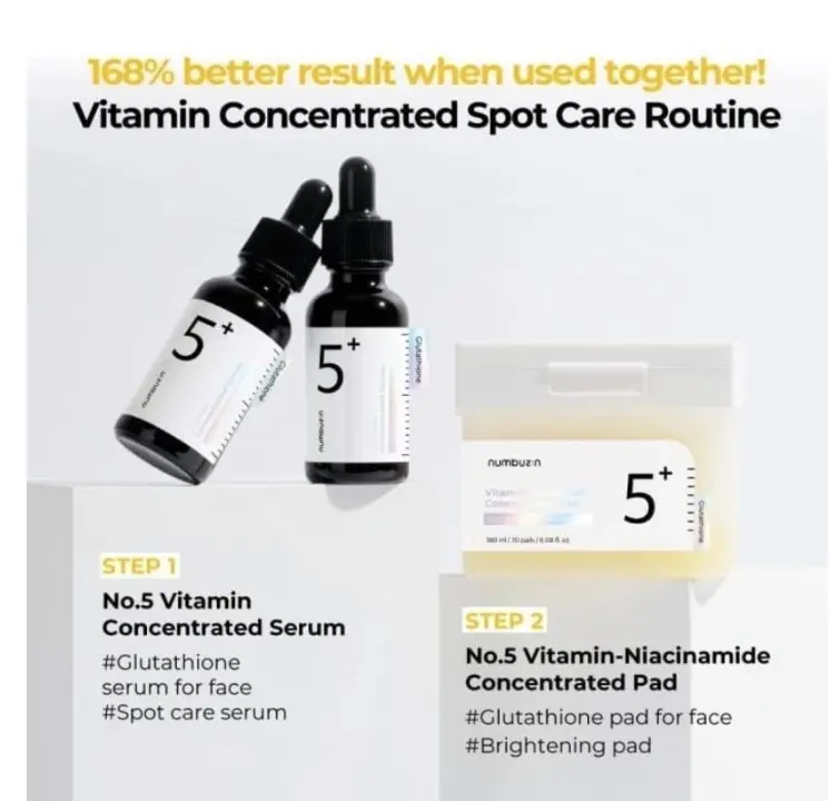 NUMBUZIN No.5 Glutathione Vitamin Concentrated Serum 30ml 2