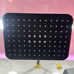 WALL SHOWER / SHOWER TANAM BLACK OVAL TEBAL