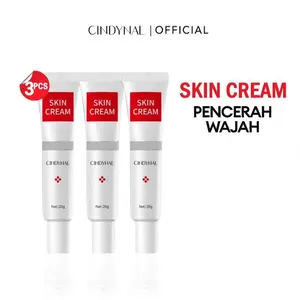 [TERMURAH ] Isi 3Pcs - BPOM Cindynal Skin Cream Removal 20g / Krim Wajah Bpom