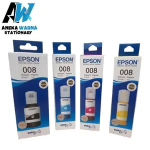 Tinta Epson 008 Black & Colour Original For Printe L6550 L6580 L15150 L15160