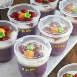 [Isi25] Thinwall Cup Puding 100ml 150ml Tutup Sambung KLIR / Thinwall Sauce Cup 100 150 ml / Tempat Saos Bumbu 150 ml KLIR / Thinwall Cup Puding100ml 150ml / Cup Puding 100 150 ml 100ml 150ml / Thinwal Saos Cup 100 150 ml 100ml 150ml