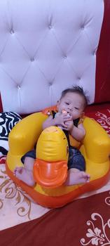 Product Review of Kursi Bayi Sofa Makan Bayi Belajar Duduk Balon Baby Chair Model Tiup Bebek tempat Duduk Bayi Kursi Balon Bayi from D**A 0