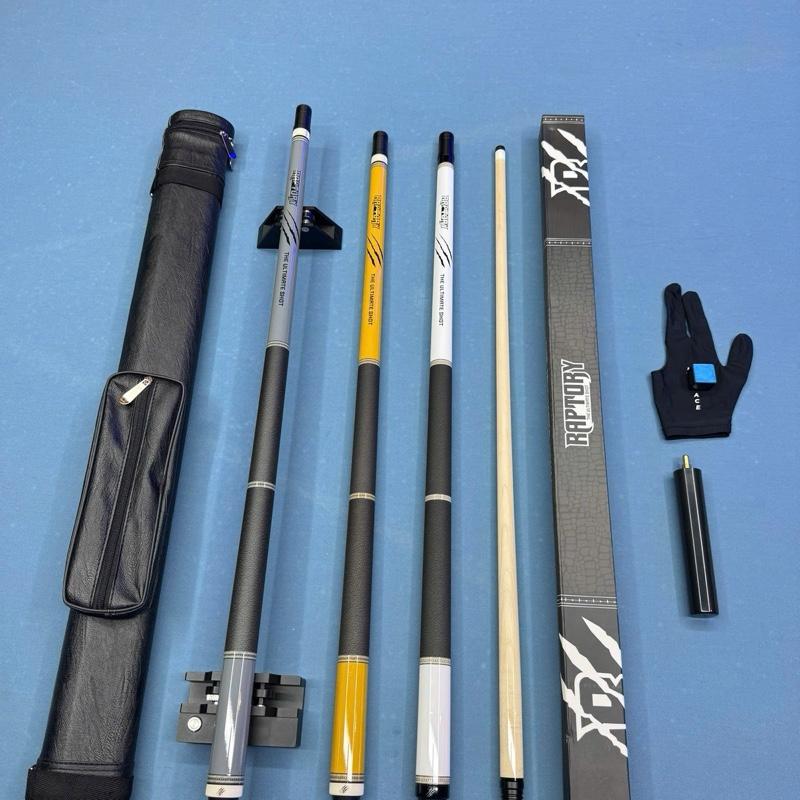 [Chính hãng] Cơ bi-a RapToRy - Tẩy kính cao cấp - Tặng chuôi nối - Full box - Bao da - găng - lơ  - Cơ bida