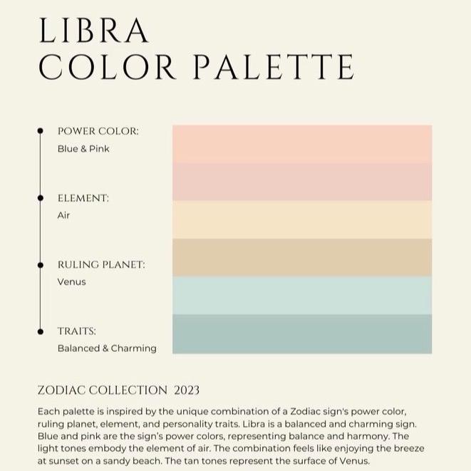 Zodiac Crystal Bracelet Libra Colors 5