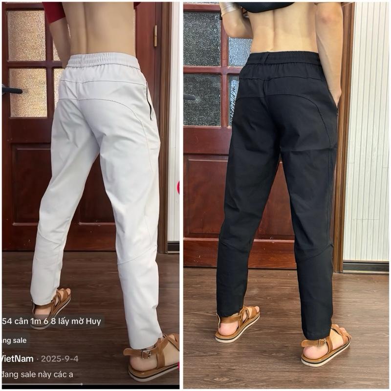 Quần Kaki Đũi Co Giãn Thể Thao Dáng Dài