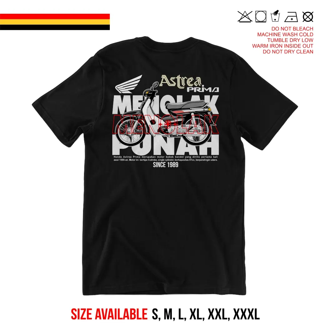 KAOS ASTREA PRIMA HONDA KATUN KOMBED