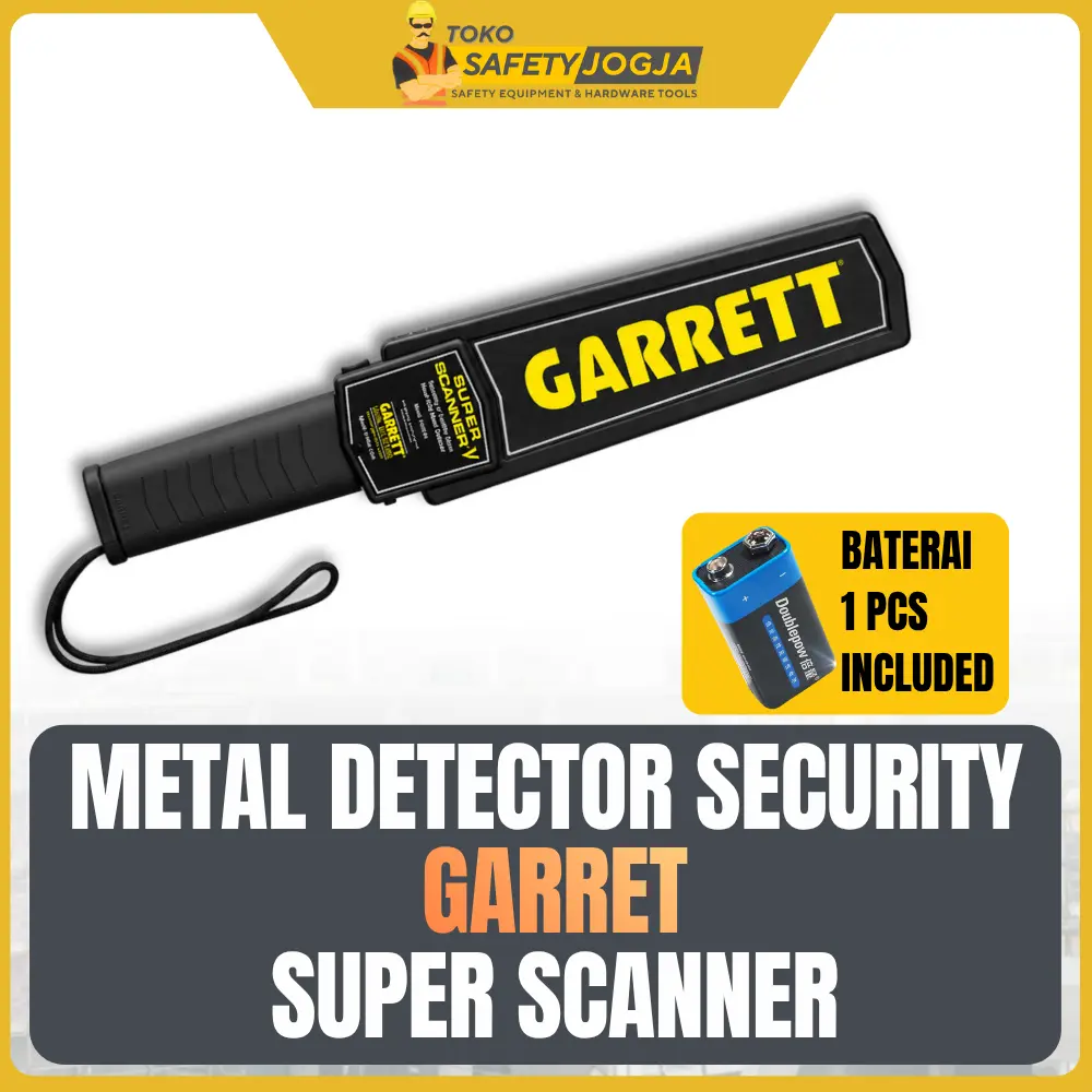 Metal Detector GARANSI / Garret Metal Detector Super Scanner