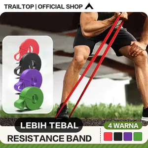 [IREADY] TrailTop Resistance Bands 15-125LBS Alat Fitness OlahragaStar+Gym Alat Yoga Fitness Outdoor Exercise Machines