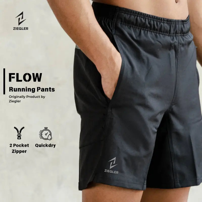 Ziegler Flow Series Celana Olahraga Lari Gym Fitness 0