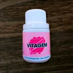 1 Botol Suplemen Kapsul Vitagem isi 60