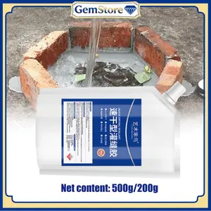 Lem Perbaikan Retak Anti Bocor 500G Cepat Kering Untuk Atap Dan Lantai Beton Waterproofing Adhesive Crack Seal