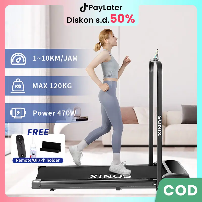 Gym Equipment Thin Folding Treadmill Popular In Electric Slim