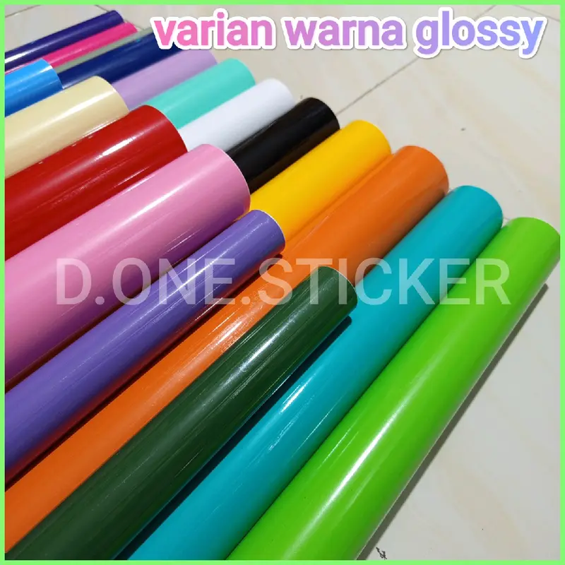 stiker skotlet semua warna glossy stiker motor varian warna Motorcycle 0