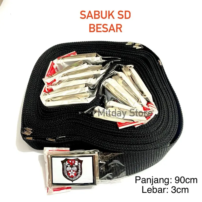 (GROSIR) 1 LUSIN /12PCS IKAT PINGGANG SEKOLAH MI, SD, SMP DAN SMA | GESPER ANAK SEKOLAH
