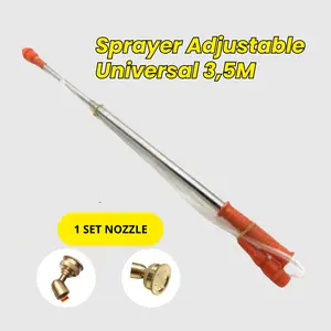 Stick & Nozzle Sprayer Adjustable Universal 3,5M - Stik Sprayer Universal Untuk Semua Tangki Semprot dengan Panjang 3,5 Meter