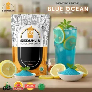 BLUE OCEAN LEMONADE 1KG BUBUK MINUMAN PREMIUM PREMIX