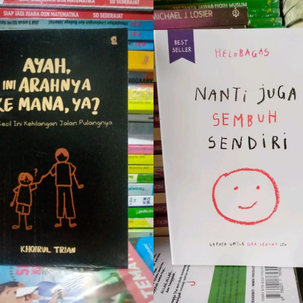 2 buku 1 paket,  Ayah ini arahnya kemna & Nanti juga sembuh sendiri
