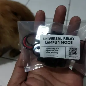 Relay Untuk Klakson dan Lampu Tembak 4 Kaki 12v 80A Plat Tembaga