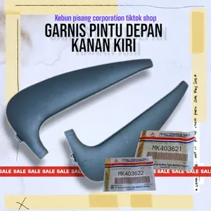 GARNIS PINTU DEPAN MITSUBISHI CANTER KIRI / KANAN ORIGINAL (1 PC)