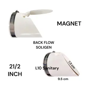 Back Flow Valve SOLIGEN MAGNET 2.5" 3" 21/2 Inch Tutup Pipa Anti Tikus