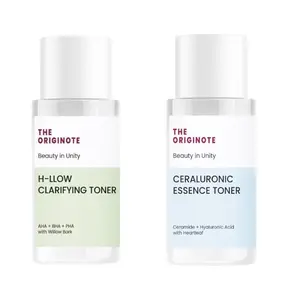 THE ORIGINOTE H-llow Clarifying Toner 80ml dan The Originote Ceraluronic Essence Toner  80ml